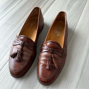 Johnston & Murphy Cellini Leather Tassel Loafers
